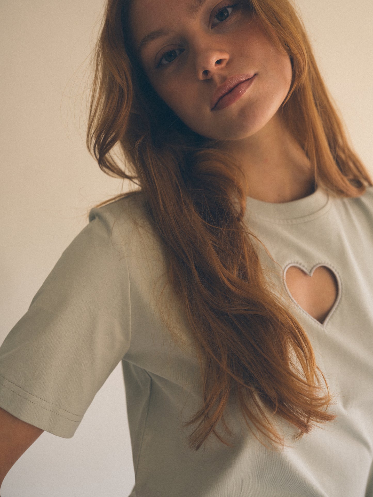 Heart T-shirt Mint Green