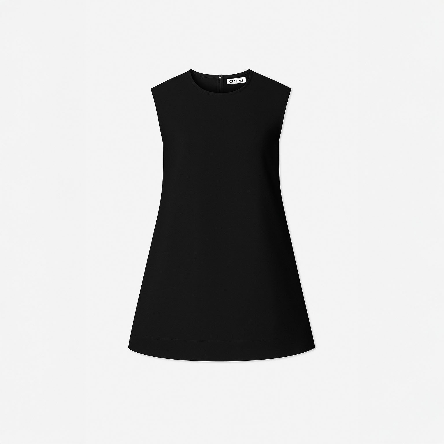 Heart cut out Dress Black  Cloeys.se