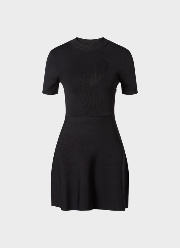 Tight fitted t-shirt black – Cloeys.se