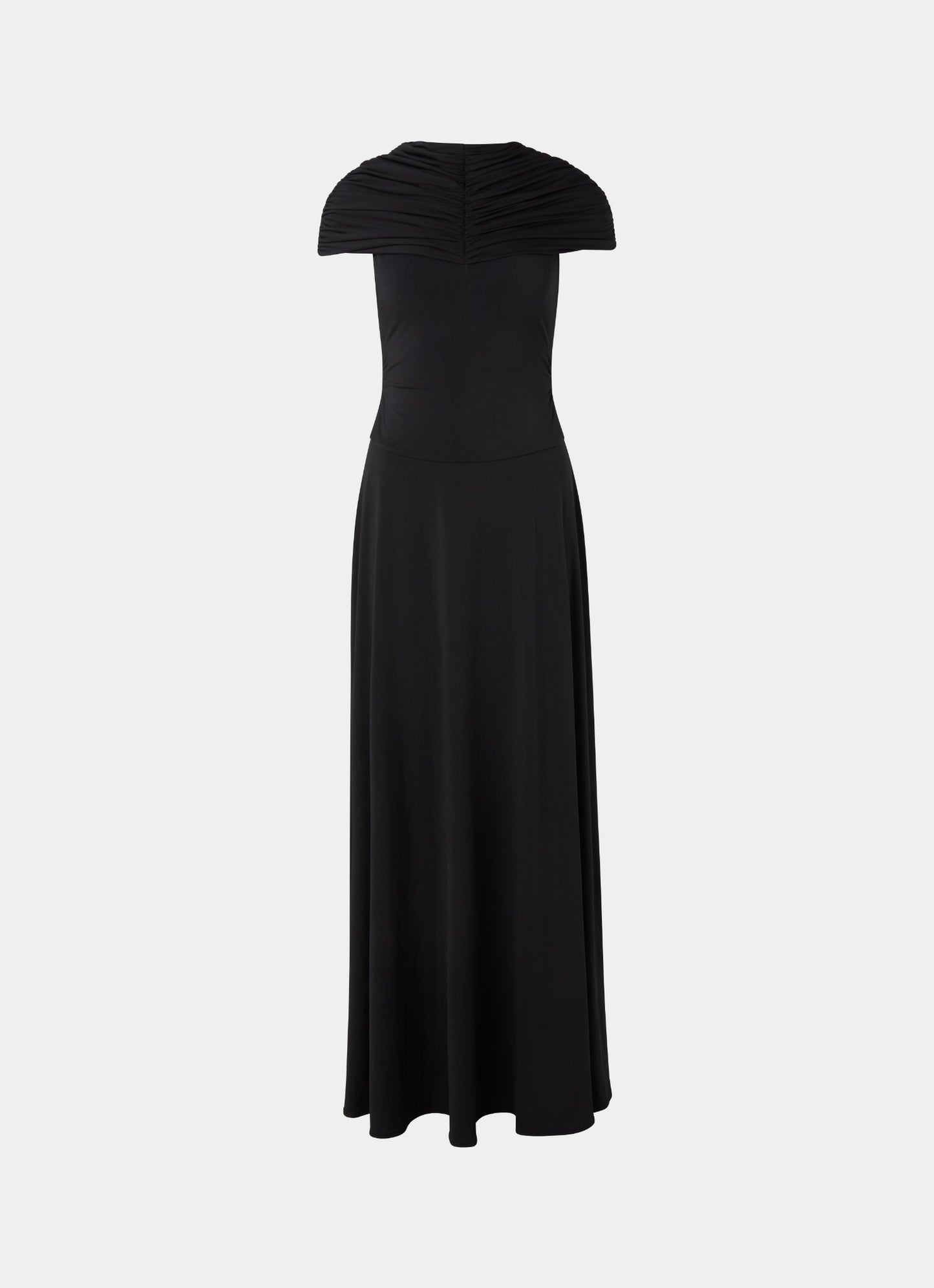 Draped dress black