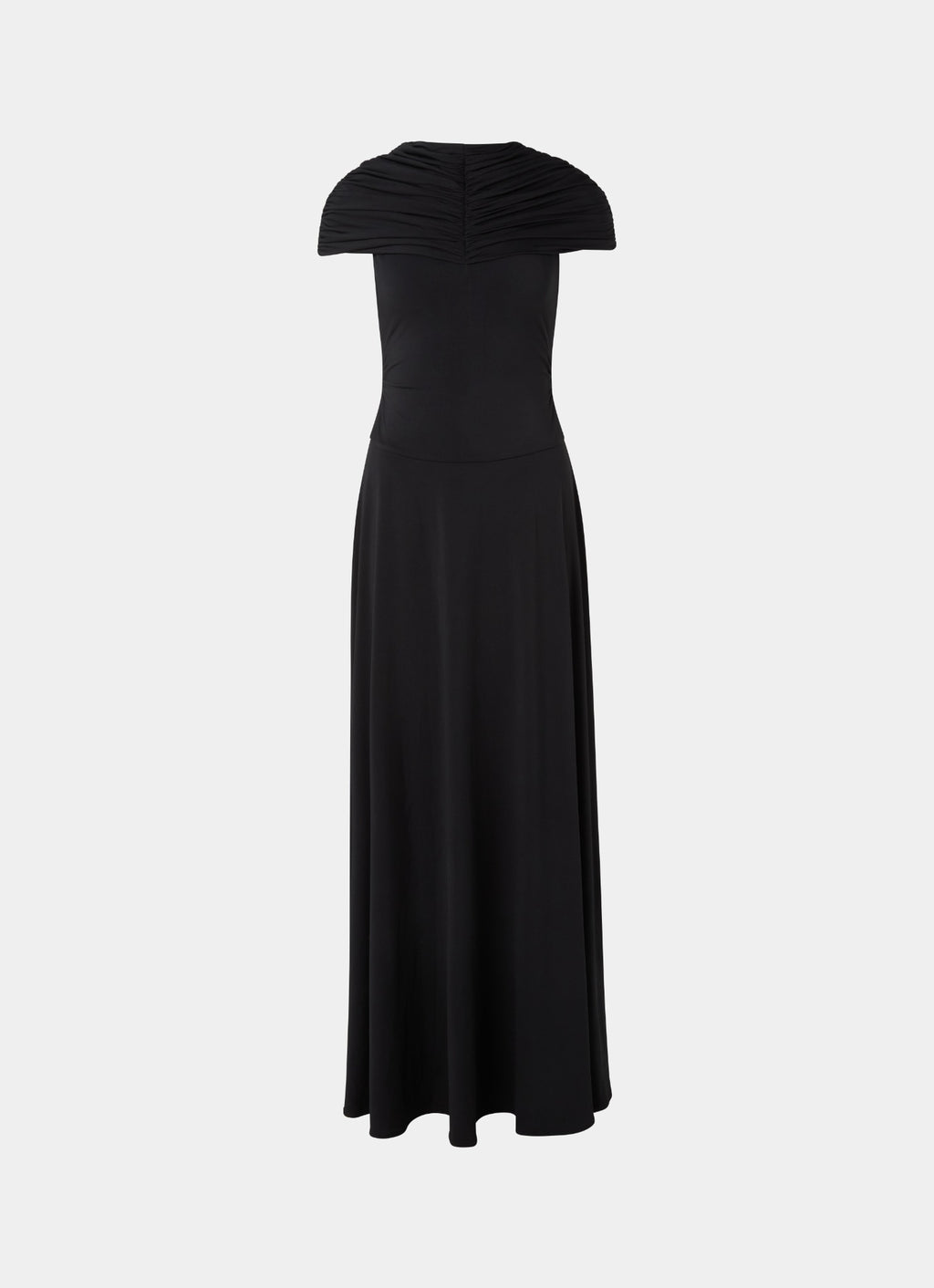 Draped dress black
