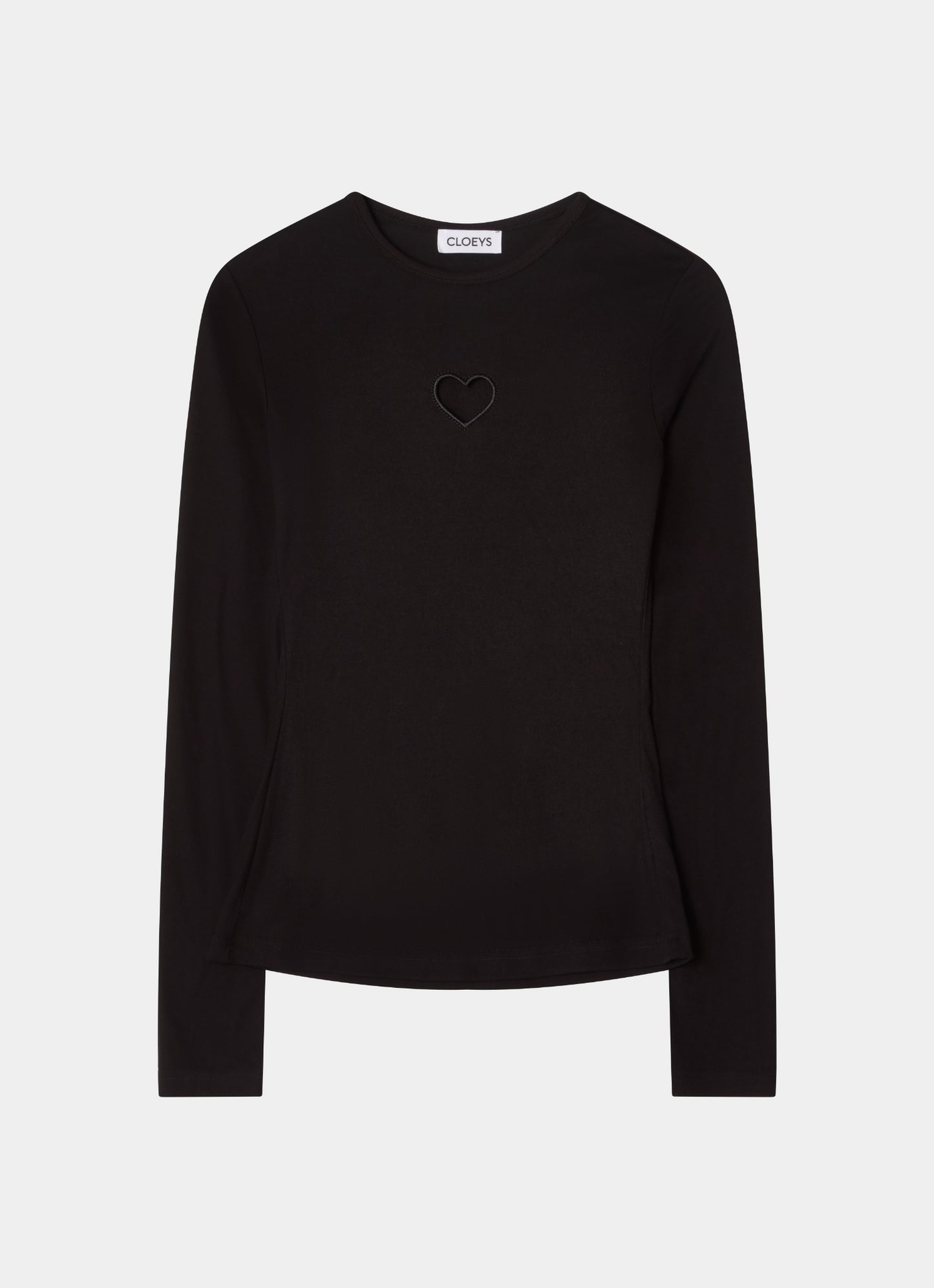 Tight long sleeve black
