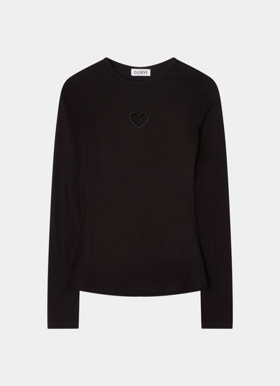 Tight long sleeve black