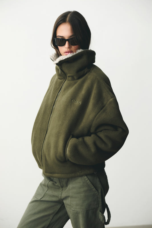 Fleece Jacket Green