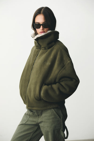 Fleece Jacket Green