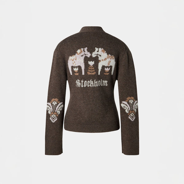 Stockholm Cardigan Brown