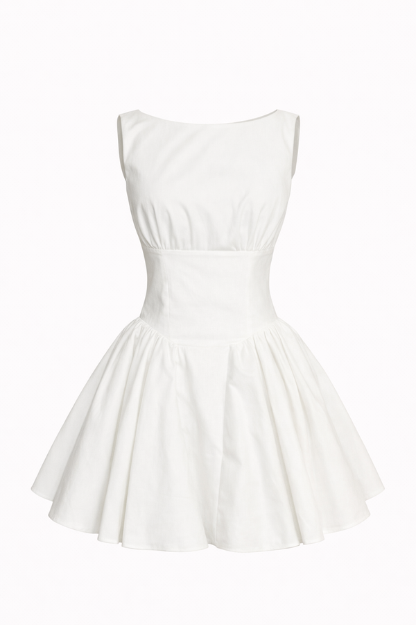 Corset dress white