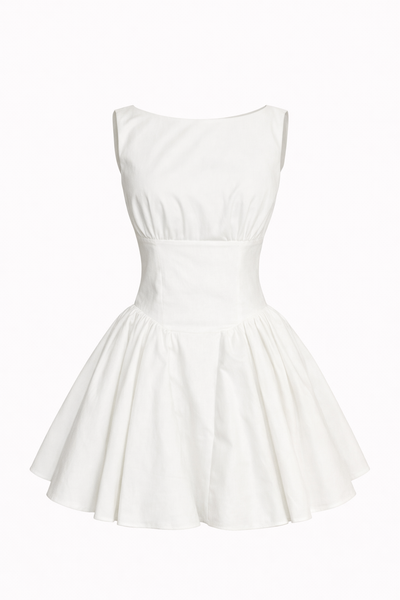 Corset dress white