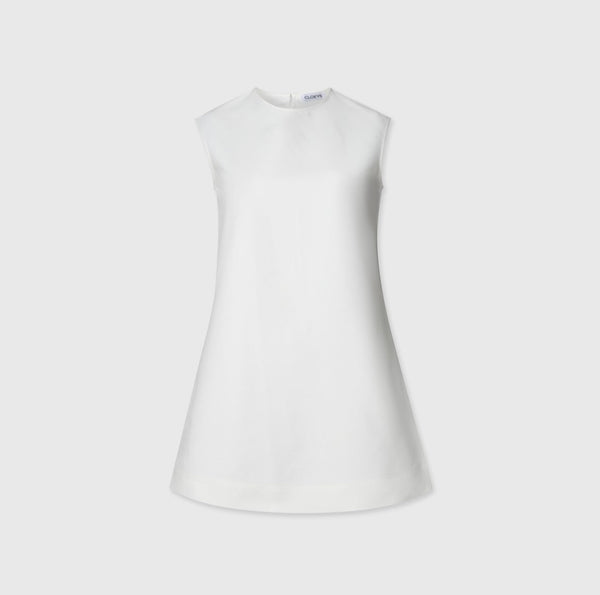 white dress heart cut out Superdown Cait Heart Cut Out Dress