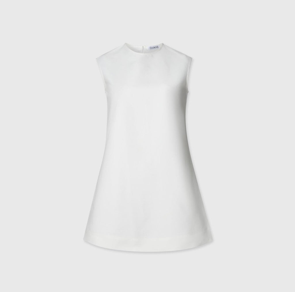 white cut out heart dress Cherub's Touch Heart Cutout Dress White
