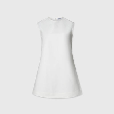 Heart cut out Dress White