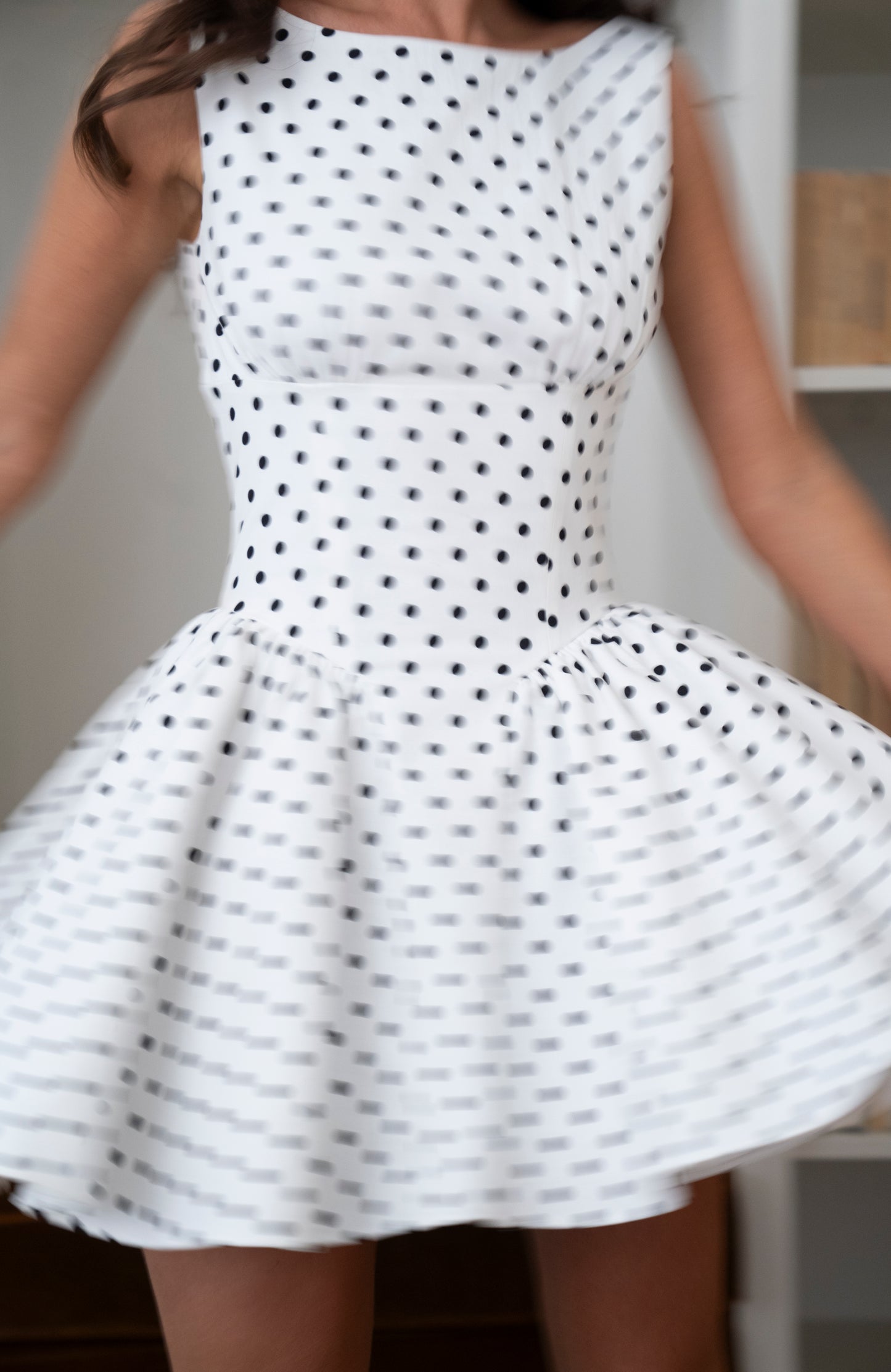 Polka dot dress
