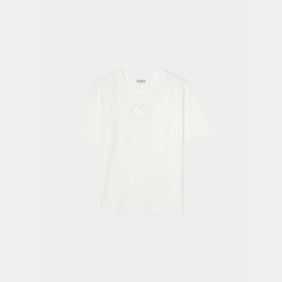 Heart T-shirt White